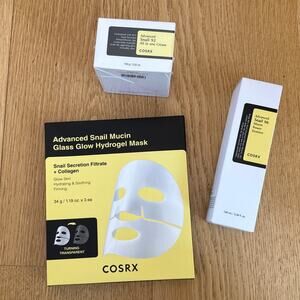 COSRX Advanced Snail Mucin Masks Cream and Essence Bundle